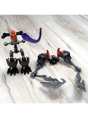 2015 LEGO Bionicle 70793 Skull Basher INCOMPLETE Missing 6 Pieces *Read*
